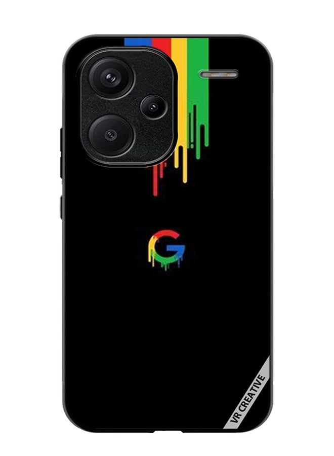 VR CREATIVE Protective Case Cover For Xiaomi Redmi Note 13 Pro Plus Google Design Multicolour - Image 1