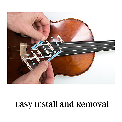 FFG NOTE THE DIFFERENCE Fantastic Finger Guide for Violas | Stringed Musical Instruments | Fingerboard and Fretboard Stickers for Learning All Notes | Kids/Adult Beginner Viola Finger Guide |15.5" Size - Image 2
