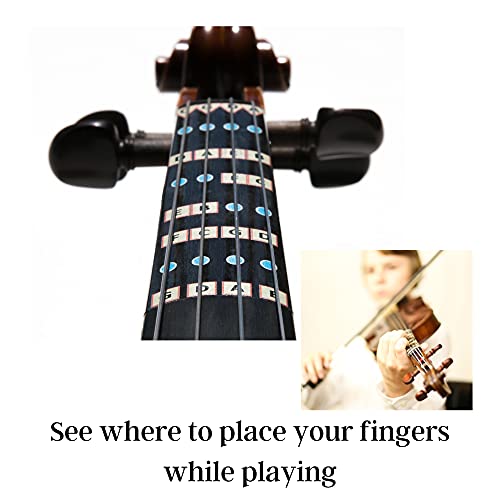 FFG NOTE THE DIFFERENCE Fantastic Finger Guide for Violas | Stringed Musical Instruments | Fingerboard and Fretboard Stickers for Learning All Notes | Kids/Adult Beginner Viola Finger Guide |15.5" Size - Image 5