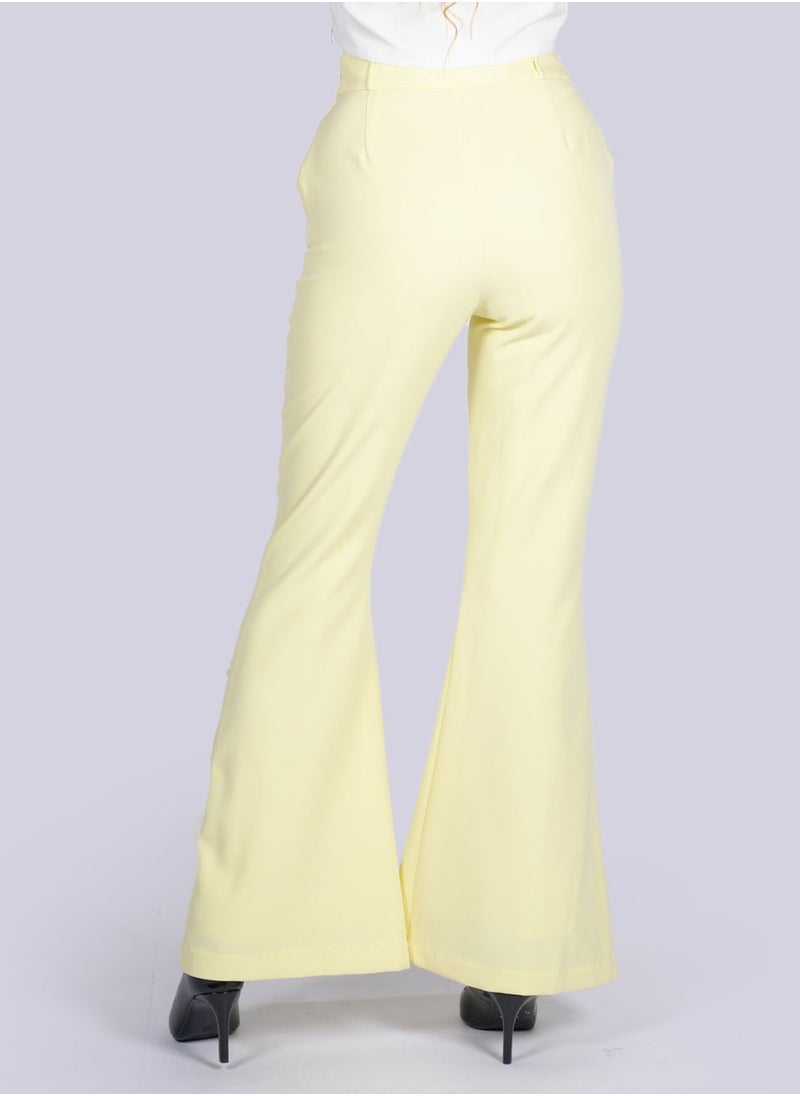 NIVA FASHION HOUSE Iris - Front Split Flared Pants  - Image 5
