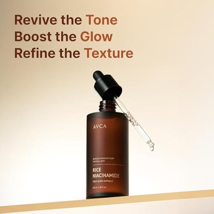 AVCA Rice + Niacinamide Serum - Radiance-Boosting Face Serum with Rice Extract, 5% Niacinamide, Lightweight Hydration, Helps Refine the Look of Texture & Oil, 100 mL (3.38 fl oz) - Image 2