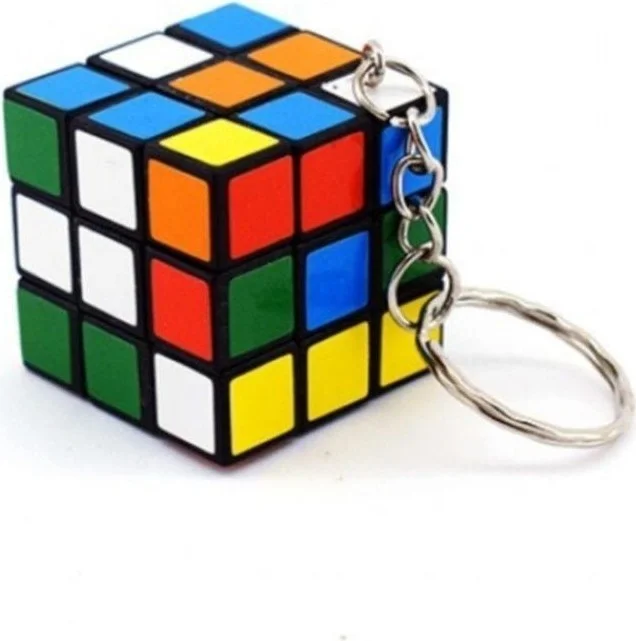 ايلاسيا هيديليك Elasya Gift Mini Rubik Intelligence Cube (Patience Cube) 3x3 Keychain