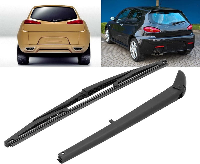 klarako Back Windshield Wiper Assembly, Rear Windshield Wiper Arm with Blade 46480731 Replacement for Romeo WITHOUT Roof Spoiler 147 2009 - Image 3
