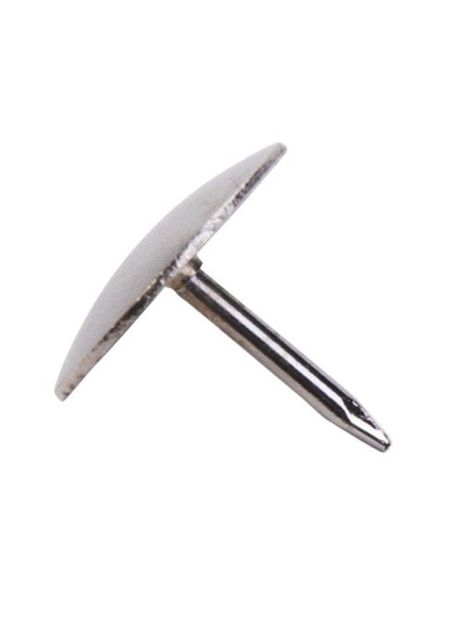 deli E0022 100-Piece Thumb Tacks, Silver - Image 2