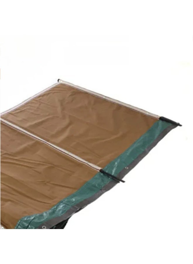 TIITAS Outdoor Camping Privacy & Wind Screen 6M x 120CM | Tent Side Wall & Folding Partition - Image 3