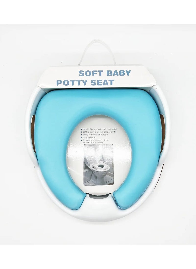 My First Potty Seat Comfy & Easy Transition Baby Blue