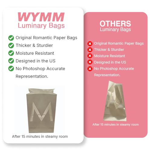 WYMM It Was Always You Light Up Letters with 30 Tea Lights Candles and 1000 Red & Pink Rose Petals - Luminary Bags Engagement Party Decorations & Anniversary Decorations Ideal Gift For Men & Women - Image 5