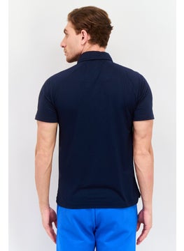 Legend Men Sportswear Fit Short Sleeve Polo Golf Shirts, Dark Navy  - Image 4