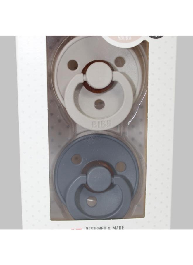 BIBS Pacifier Round Sand/Iron  - Image 3