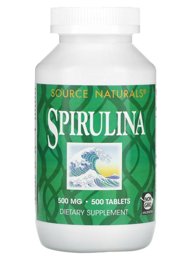 Spirulina 500 mg 500 Tablets