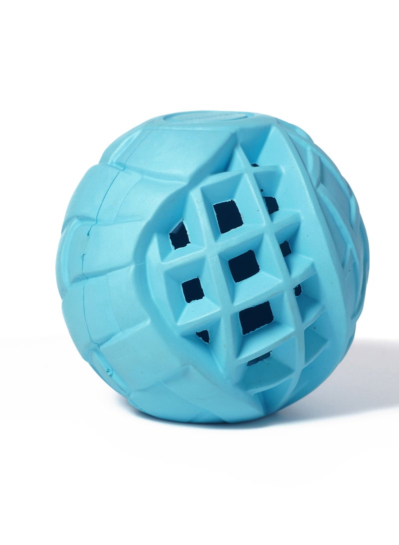 GULFLINK لعبة مطاطية طبيعية غير سامة للكلاب زرقاء - Image 1