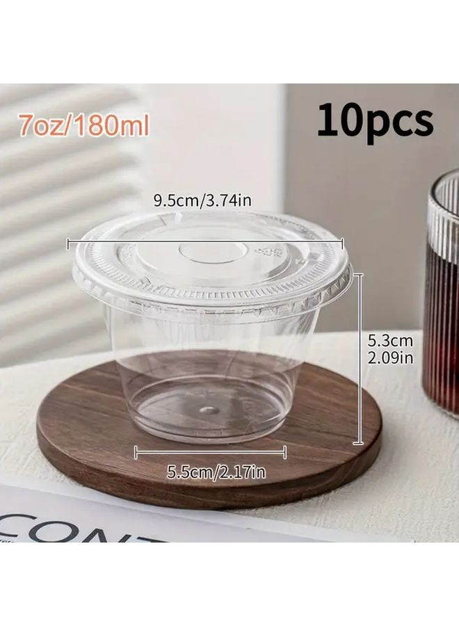 10Pcs 250ml Leak Proof Food Storage Containers With Lids For Meal Prep - Image 4