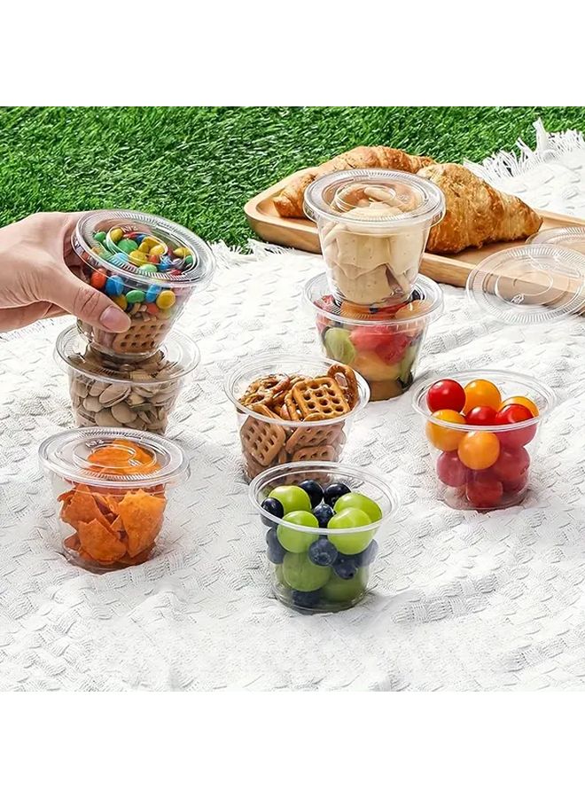 10Pcs 250ml Leak Proof Food Storage Containers With Lids For Meal Prep - Image 1