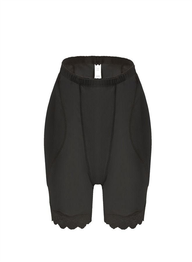 Loquat Flat Angle Sponge Pad Leggings Black