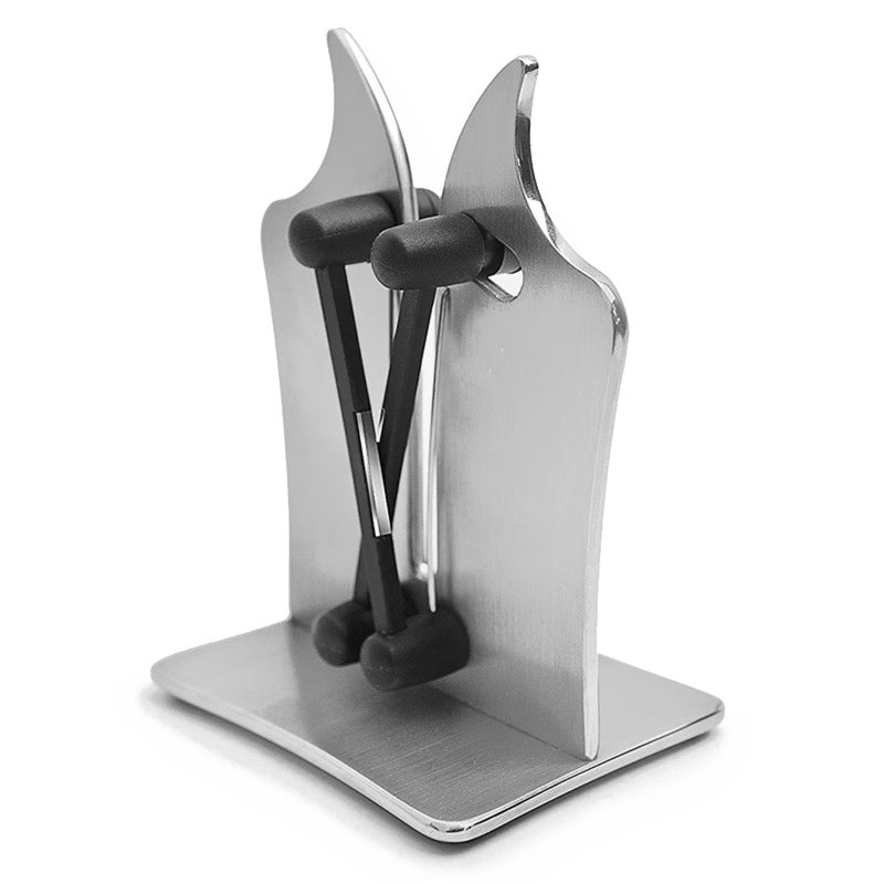 Bavarian Kitchen Edge Cutter Sharpener Sharpens Hones and Polishes Serrated Beveled Standard Blades - Image 4