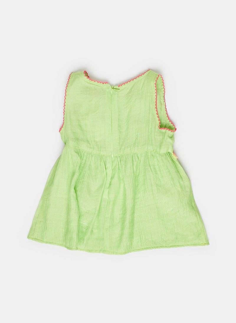 جودي ميني بلوزه كت فرونسات تطريز - Image 4