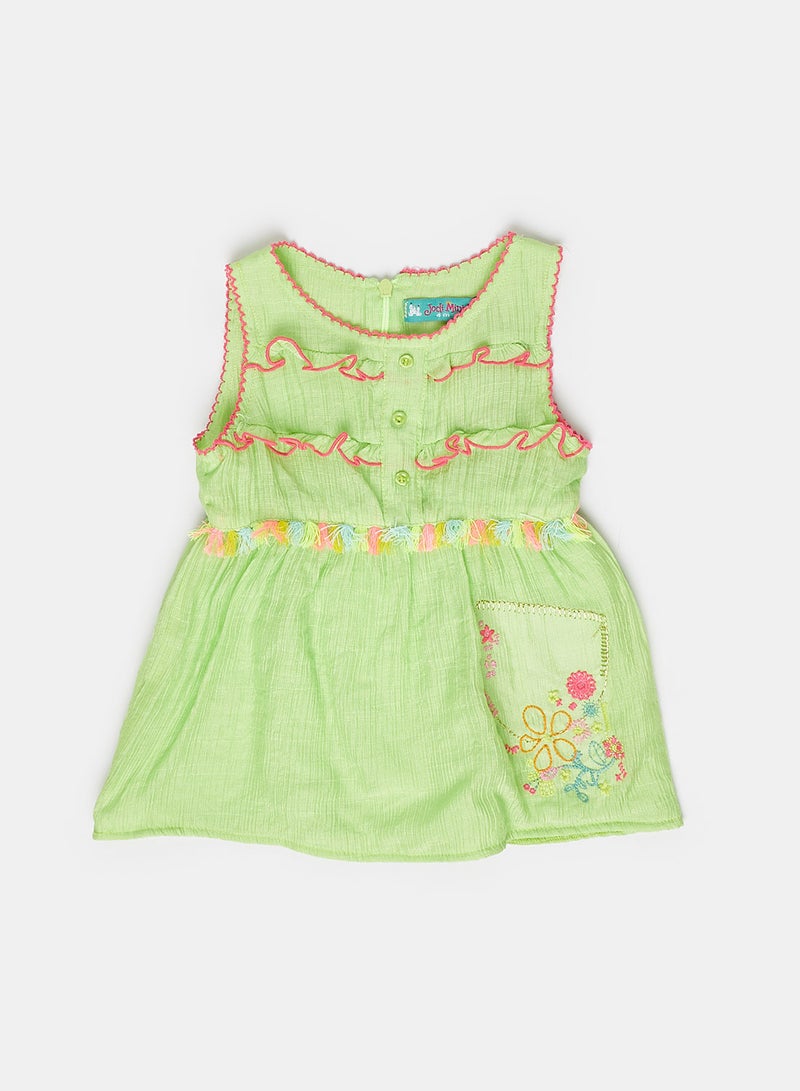 جودي ميني بلوزه كت فرونسات تطريز - Image 3