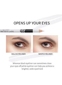 Menow White Eyeliner Pencil Long-Lasting  - Image 3