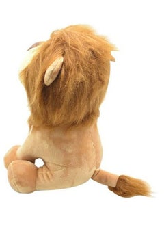 Tickles Tickles Sitting Jungle Lion Alex Soft Stuffed Plush Animal Toy for Kids Room (Size: 40 cm Color: Brown)  - Image 4