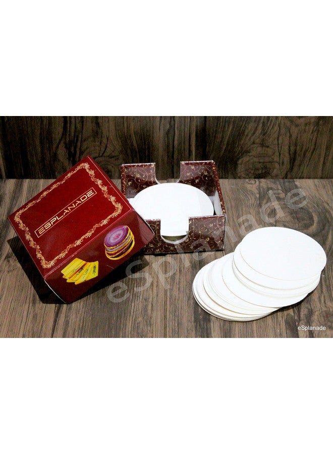 esplanade Disposable Paper Coasters (Set of 100) - Use and Throw Reversible Paper Coasters-Perfect for Bar, Hotel, Restaurant Purpose & Parties. - Image 5