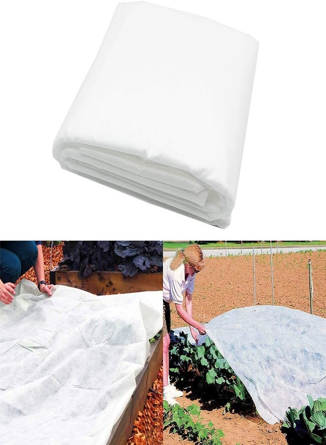Alpurple Garden Fleece Plant Protection, 2M x 4M Seed Covering Fleece Plant Covers, Durable Cloth Winter Frost Protection For Plants, Garden Greenhouse Vegetable Covers Outdoor - Image 1