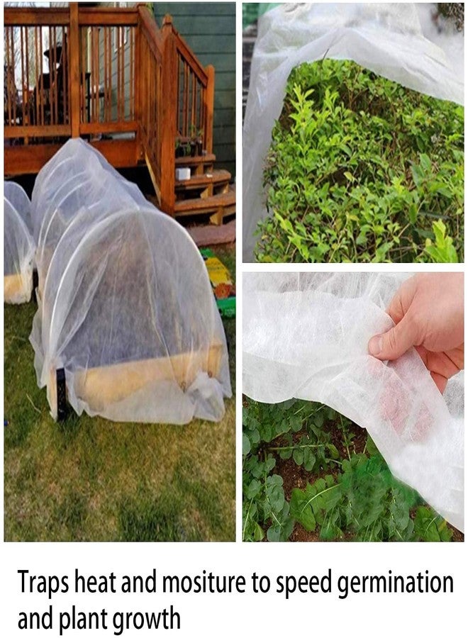 Alpurple Garden Fleece Plant Protection, 2M x 4M Seed Covering Fleece Plant Covers, Durable Cloth Winter Frost Protection For Plants, Garden Greenhouse Vegetable Covers Outdoor - Image 3