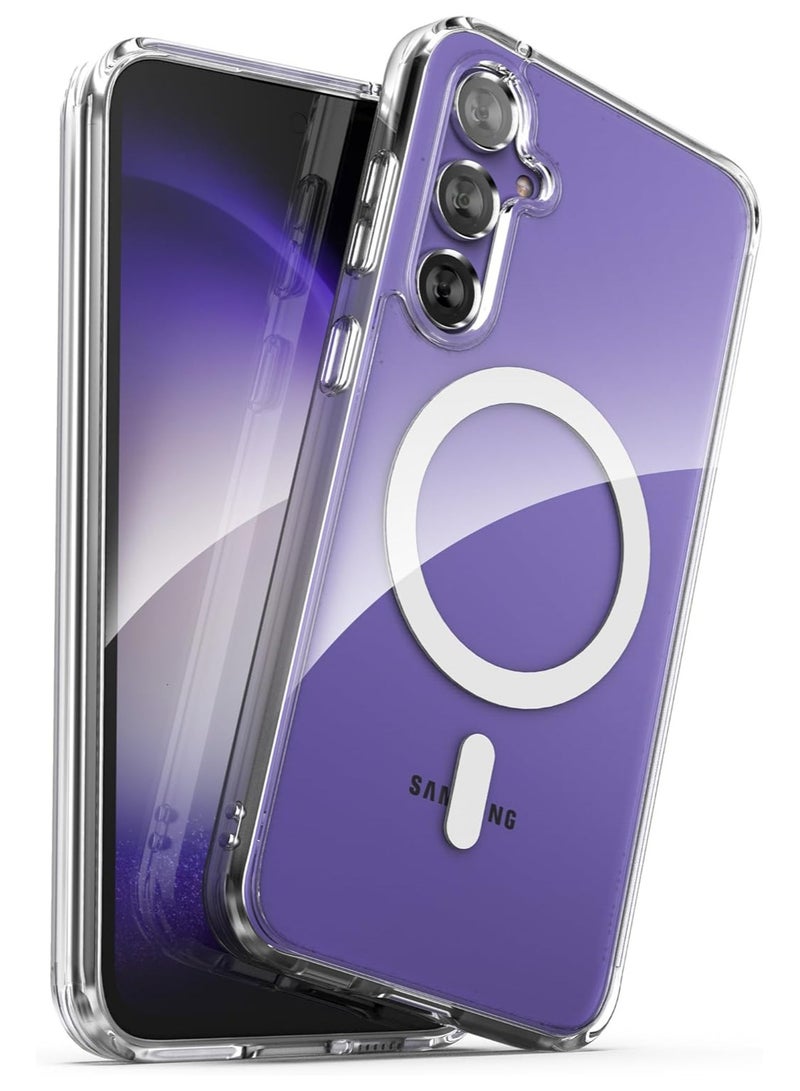 دوسالا حافظة لجهاز Galaxy S24 FE بتصميم مغناطيسي، مصممة لجهاز Galaxy S24 FE ومتوافقة مع شحن Mag Safe والإكسسوارات لجهاز Galaxy S24 FE - Image 3