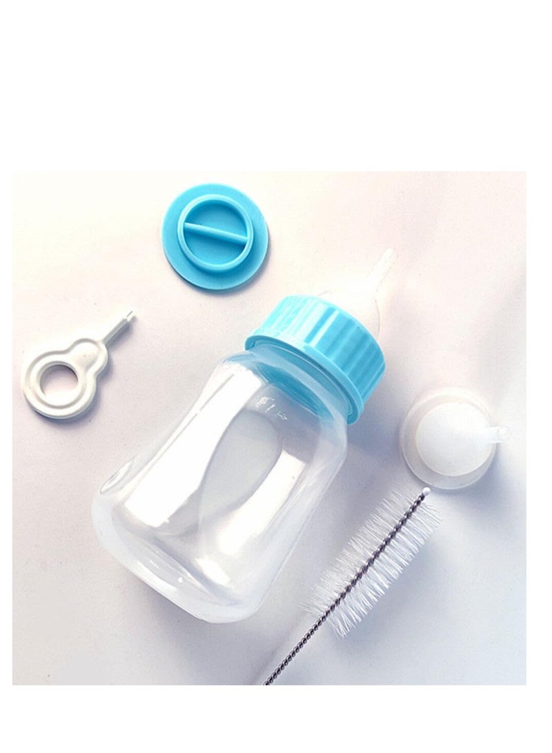 Excefore Pet Feeding Bottle, 2 Pcs Plastic Kitten Puppy Bottles, Puppy Cat Baby Nursing Water Milk Feeder, for Nursing, Milk Feeding Tools Pet Feeder - Image 3