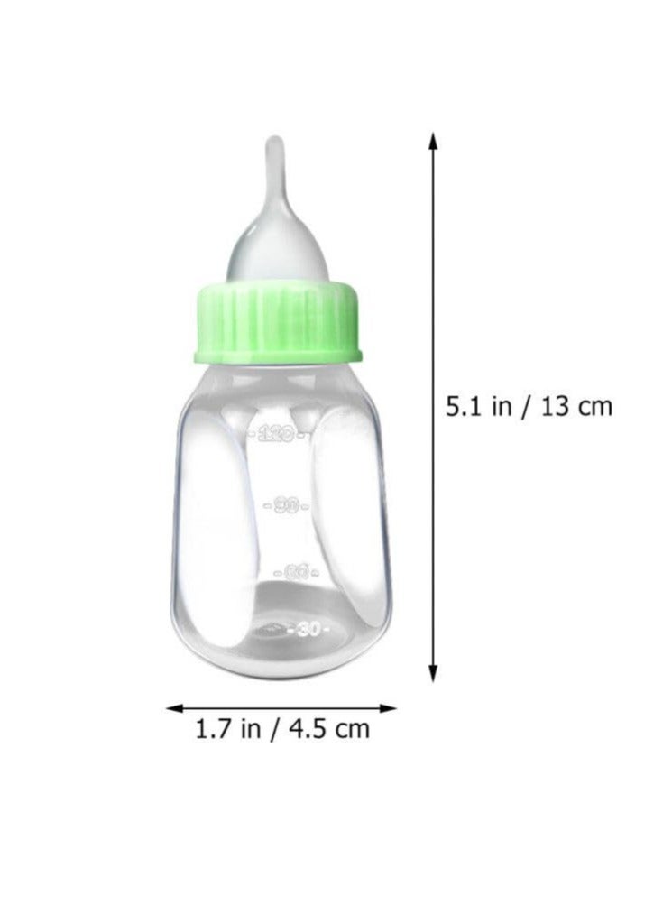 Excefore Pet Feeding Bottle, 2 Pcs Plastic Kitten Puppy Bottles, Puppy Cat Baby Nursing Water Milk Feeder, for Nursing, Milk Feeding Tools Pet Feeder - Image 2