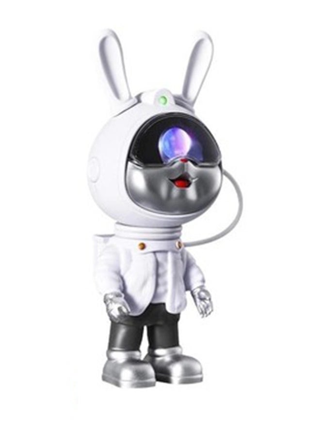 MOCOM Bunny Astronaut Galaxy Projector Light – 360° Adjustable LED Nebula Projection with Remote Control & Timer, Ideal for Kids' Room Decor, Parties, and Unique Gifts  - Image 1