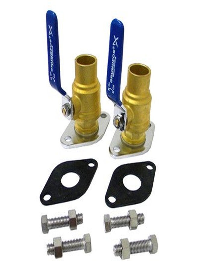 Grundfos 96806136 1" Cxc Uni-Flange Isolator, Standard, Silver - Image 2