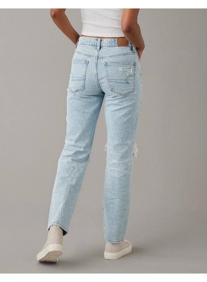 امريكان ايجل جينز سكيني بخصر عالٍ ممزق بطول الكاحل - Image 4