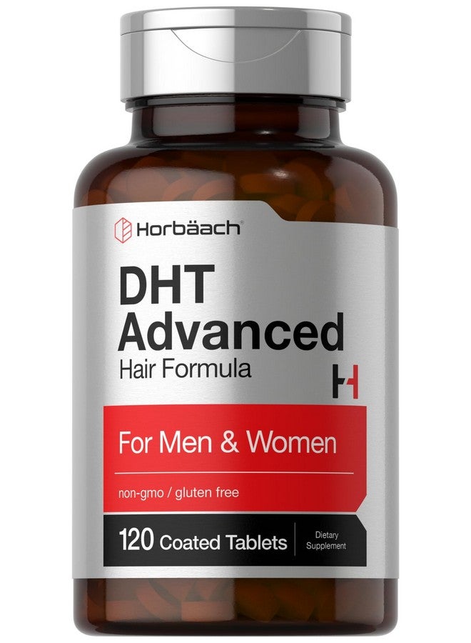 Horbäach DHT Advanced Hair Formula | 120 Tablets | Non-GMO and Gluten Free Hair Formula Blend with Saw Palmetto, Kudzu, and Fo-Ti - Image 1