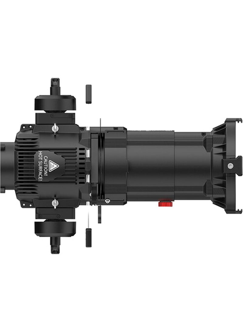 Aputure Advanced Spotlight Max 19° Lens Kit – Bowens Mount Projection Lens Modifier, Professional LED Light Beam Shaper, High-Output Point Source Lighting Attachment, Precision 19 Degree Optical Lens, Focused Spotlight Control Accessory for Aputure Fixtures - Image 4