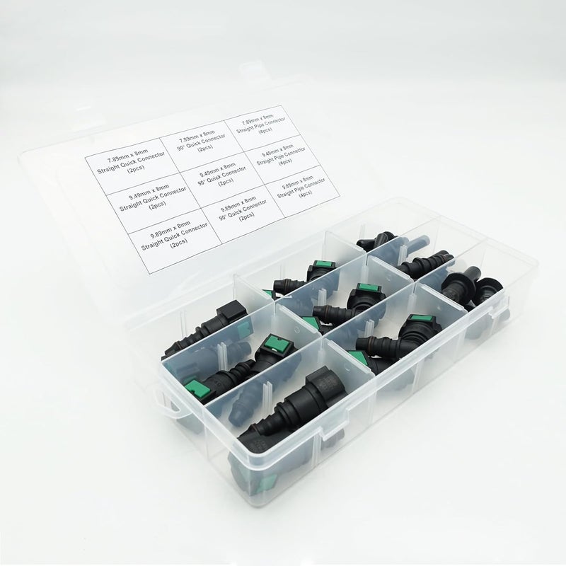 AC PERFORMANCE 24PCS Fuel Line Quick Connector Kit - Image 3