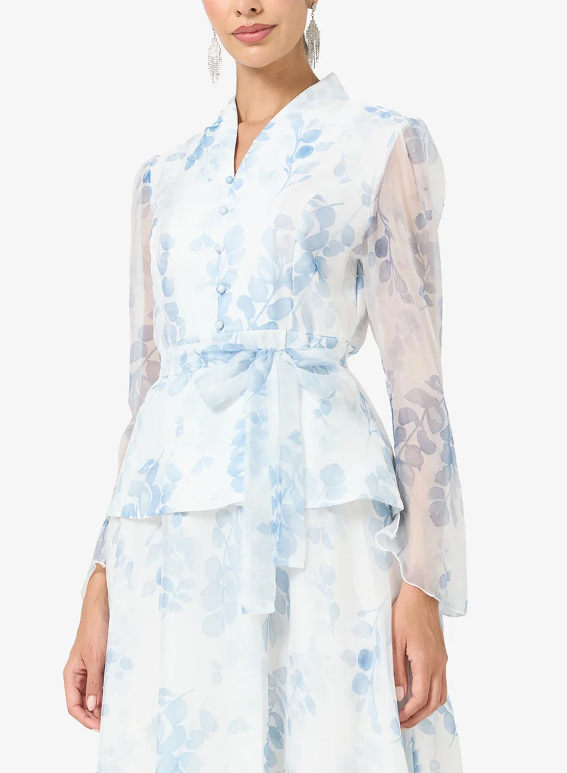 Khizana  Floral Print A-line Dress for Women | Best Price UAE