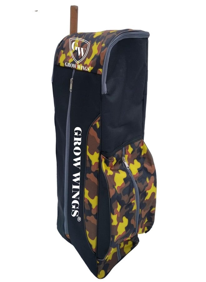 Grow wings Cricket Kit Bag Nylon Foam Padded Adjustable Shoulder Straps with This Cricket Kit Bag+ - Image 2
