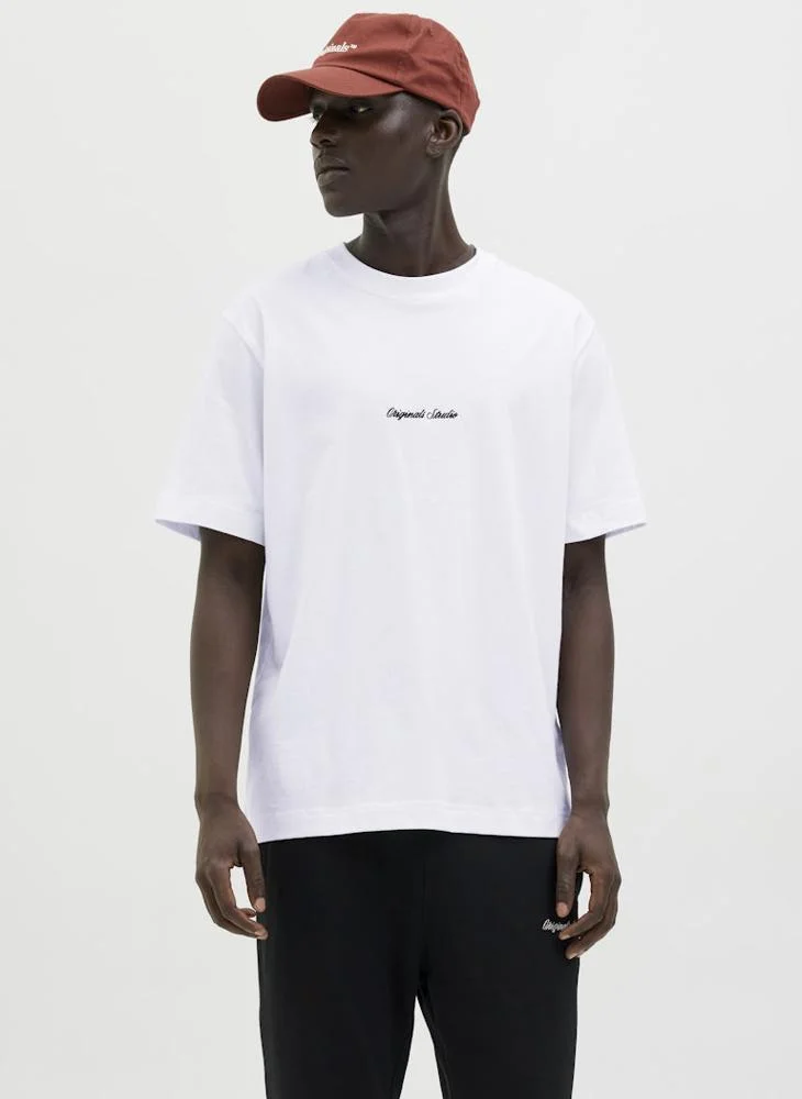 JACK & JONES Logo Crew Neck T-Shirt