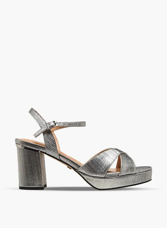 Celeste Women Block Heel Ankle Strap Sandals Ramadan Collections