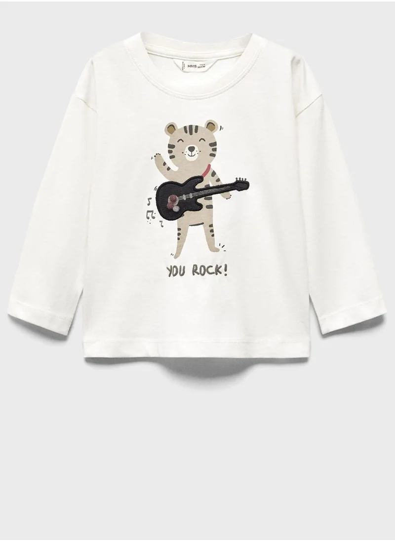 مانجو Infant Graphic Print T-Shirt