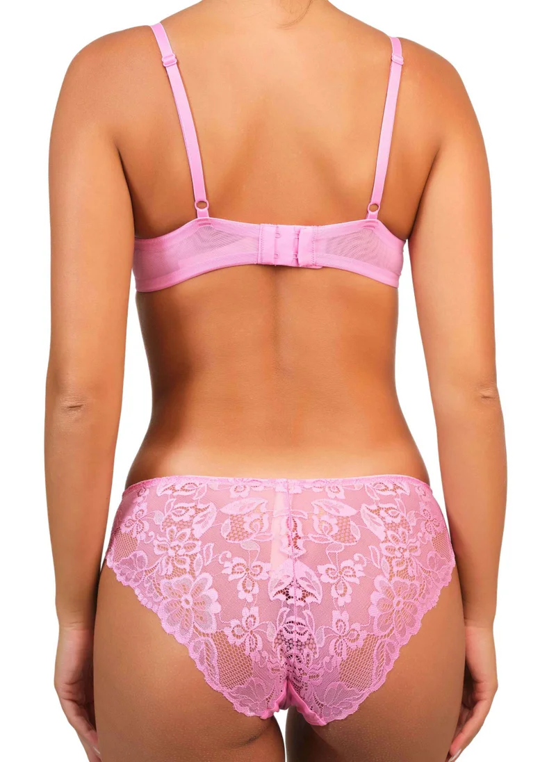 ايسلا اند ايفي Isla & Evie Everyday Double Pushup Plunge Lace Bra