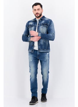 Sorbino Men Wash Long Sleeve Denim Jackets, Light Blue  - Image 4
