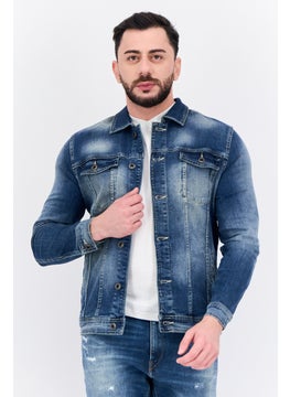 Sorbino Men Wash Long Sleeve Denim Jackets, Light Blue  - Image 1