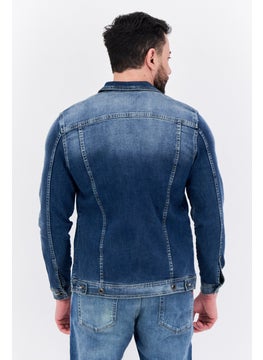 Sorbino Men Wash Long Sleeve Denim Jackets, Light Blue  - Image 3