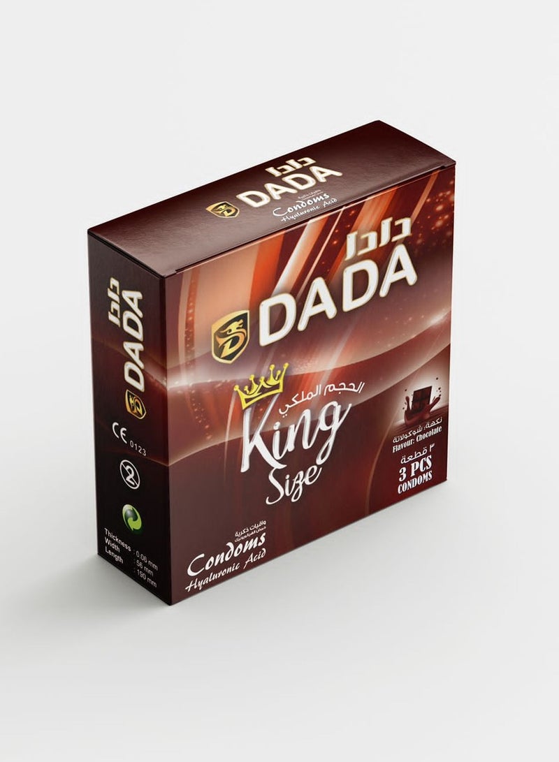 دادا Dada Condoms King Size 3's - Image 1