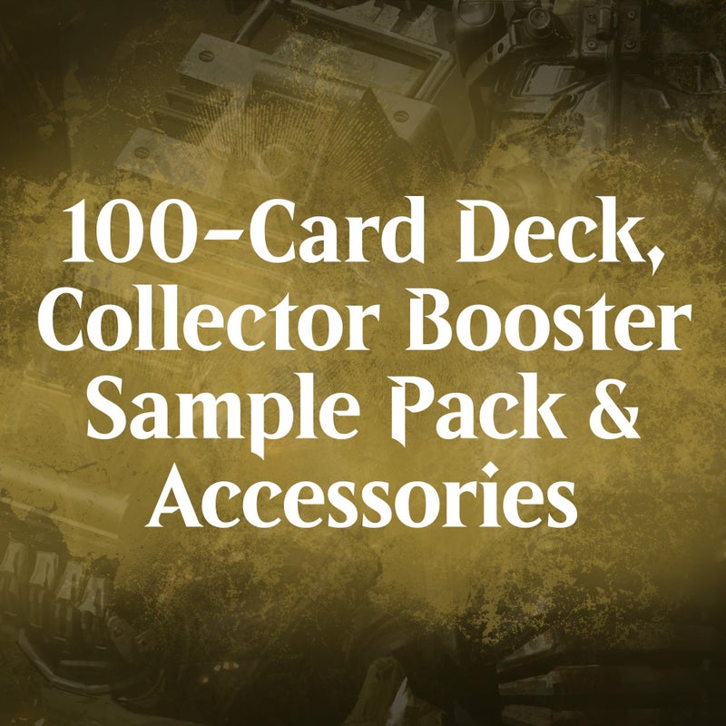 Magic the Gathering Magic: The Gathering Fallout Commander Deck - Science! (100-Card Deck, 2-Card Collector Booster Sample Pack + Accessories) - Image 4