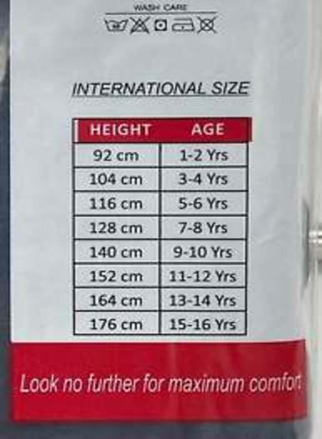 Lux Premium 100% cotton BOY`s VEST Colour pack of 3pcs - Image 5