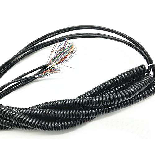 CALT 21 Cores Spring Spiral Cable 3 to 4 Meters Length CNC MPG Handheld Encoder Manual Pulse Generator - Image 3