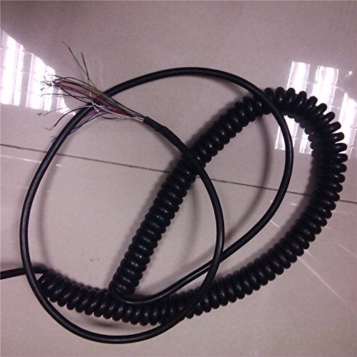 CALT 21 Cores Spring Spiral Cable 3 to 4 Meters Length CNC MPG Handheld Encoder Manual Pulse Generator - Image 2