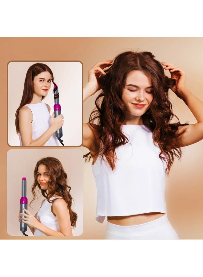 5-in-1 Multi-Functional Hot Air Styler Brush - Negative Ion Hair Dryer, Volumizer, Curler & Straightening Kit - Image 3